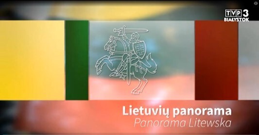 The conclusion of the Lithuanian program on Bialystok radio „Lithuanian panorama / Panorama Litewska“