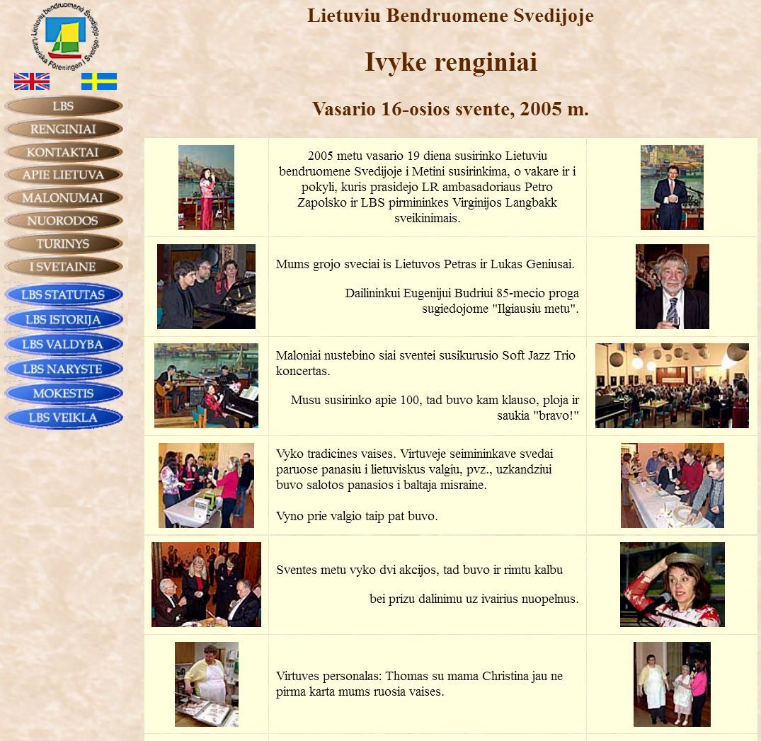 <br />
The first Swedish Lithuanian website, online from 2000 to 2008<br />
